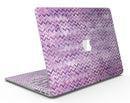Purple Multi Watercolor Chevron - MacBook Air Skin Kit