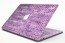 Purple Multi Watercolor Chevron - MacBook Air Skin Kit