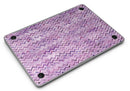 Purple Multi Watercolor Chevron - MacBook Air Skin Kit