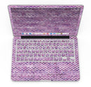 Purple Multi Watercolor Chevron - MacBook Pro with Retina Display Full-Coverage Skin Kit