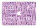 Purple Multi Watercolor Chevron - MacBook Pro with Retina Display Full-Coverage Skin Kit