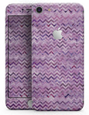 Purple Multi Watercolor Chevron - Skin-kit for the iPhone 8 or 8 Plus