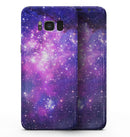 Purple & Pink Space - Samsung Galaxy S8 Full-Body Skin Kit