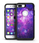 Purple Pink and Green Watercolor Hexagon Pattern - iPhone 7 or 7 Plus Commuter Case Skin Kit