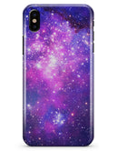 Purple & Pink Space - iPhone X Clipit Case