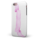 Purple Pink Watercolor Ribbon iPhone 6/6s or 6/6s Plus 2-Piece Hybrid INK-Fuzed Case