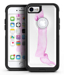 Purple Pink Watercolor Ribbon - iPhone 7 or 8 OtterBox Case & Skin Kits