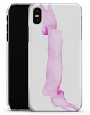 Purple Pink Watercolor Ribbon - iPhone X Clipit Case