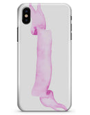 Purple Pink Watercolor Ribbon - iPhone X Clipit Case