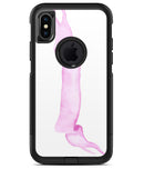 Purple Pink Watercolor Ribbon - iPhone X OtterBox Case & Skin Kits