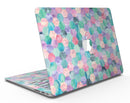 Purple Pink and Green Watercolor Hexagon Pattern - MacBook Air Skin Kit