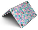 Purple Pink and Green Watercolor Hexagon Pattern - MacBook Air Skin Kit