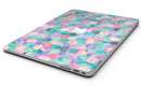 Purple Pink and Green Watercolor Hexagon Pattern - MacBook Air Skin Kit