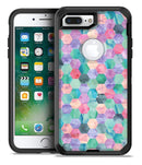 Purple Pink and Green Watercolor Hexagon Pattern - iPhone 7 Plus/8 Plus OtterBox Case & Skin Kits
