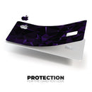 Purple Rain Geometric Triangles  - Premium Protective Decal Skin-Kit for the Apple Credit Card