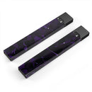 Purple Rain Geometric Triangles  - Premium Decal Protective Skin-Wrap Sticker compatible with the Juul Labs vaping device