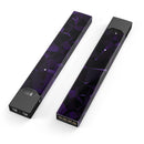 Purple Rain Geometric Triangles  - Premium Decal Protective Skin-Wrap Sticker compatible with the Juul Labs vaping device