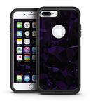 Purple Rain Geometric Triangles  - iPhone 7 or 7 Plus Commuter Case Skin Kit