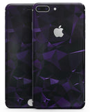 Purple Rain Geometric Triangles  - Skin-kit for the iPhone 8 or 8 Plus
