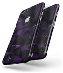 Purple Rain Geometric Triangles  - Skin-kit for the iPhone 8 or 8 Plus