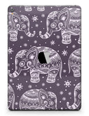 Purple Sacred Elephant Pattern - iPad Pro 97 - View 3.jpg