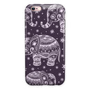 Purple Sacred Elephant Pattern iPhone 6/6s or 6/6s Plus 2-Piece Hybrid INK-Fuzed Case