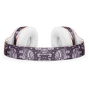 Purple Sacred Elephant Pattern Full-Body Skin Kit for the Beats by Dre Solo 3 Wireless Headphones