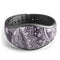 Purple Sacred Elephant Pattern - Decal Skin Wrap Kit for the Disney Magic Band