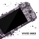 Purple Sacred Elephant Pattern // Skin Decal Wrap Kit for Nintendo Switch Console & Dock, Joy-Cons, Pro Controller, Lite, 3DS XL, 2DS XL, DSi, or Wii - Vinyl Skin Wrap for Nintendo Switch 2, OLED, Lite, Pro Controller, Wii & Classic Handhelds