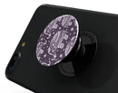 Purple Sacred Elephant Pattern - Skin Kit for PopSockets and other Smartphone Extendable Grips & Stands