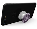 Purple Sacred Elephant Pattern - Skin Kit for PopSockets and other Smartphone Extendable Grips & Stands
