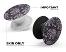 Purple Sacred Elephant Pattern - Skin Kit for PopSockets and other Smartphone Extendable Grips & Stands