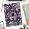 Purple Sacred Elephant Pattern - Full Body Skin Decal for the Apple iPad Pro 12.9", 11", 10.5", 9.7", Air or Mini (All Models Available)