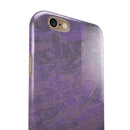 Purple Slate Marble Surface V30 iPhone 6/6s or 6/6s Plus 2-Piece Hybrid INK-Fuzed Case