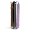 Purple Slate Marble Surface V30 iPhone 6/6s or 6/6s Plus 2-Piece Hybrid INK-Fuzed Case