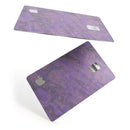 Purple Slate Marble Surface V30 - Premium Protective Decal Skin-Kit for the Apple Credit Card