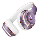 Purple Slate Marble Surface V30 Full-Body Skin Kit for the Beats by Dre Solo 3 Wireless Headphones