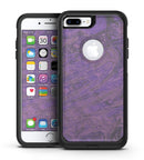 Purple Slate Marble Surface V30 - iPhone 7 or 7 Plus Commuter Case Skin Kit