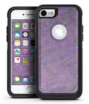 Purple Slate Marble Surface V30 - iPhone 7 or 7 Plus Commuter Case Skin Kit