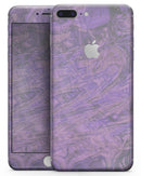Purple Slate Marble Surface V30 - Skin-kit for the iPhone 8 or 8 Plus