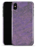 Purple Slate Marble Surface V30 - iPhone X Clipit Case