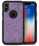 Purple Slate Marble Surface V30 - iPhone X OtterBox Case & Skin Kits