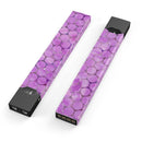 Purple Sorted Large Watercolor Polka Dots - Premium Decal Protective Skin-Wrap Sticker compatible with the Juul Labs vaping device