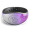Purple Space Neon Explosion - Decal Skin Wrap Kit for the Disney Magic Band