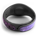 Purple Space Neon Explosion - Decal Skin Wrap Kit for the Disney Magic Band