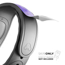 Purple Space Neon Explosion - Decal Skin Wrap Kit for the Disney Magic Band