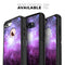 Purple Space Neon Explosion - Skin Kit for the iPhone OtterBox Cases