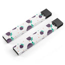 Purple Strawberries All Over Pattern - Premium Decal Protective Skin-Wrap Sticker compatible with the Juul Labs vaping device
