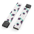 Purple Strawberries All Over Pattern - Premium Decal Protective Skin-Wrap Sticker compatible with the Juul Labs vaping device