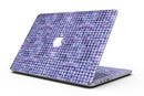 Purple Textured Triangle Pattern - MacBook Pro with Retina Display Full-Coverage Skin Kit